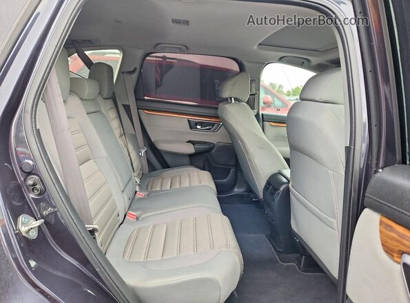 7FARW1H57HE015771 2017 HONDA CR-V Gray Rear seats view