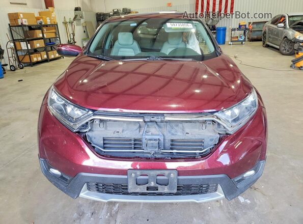7FARW1H57HE032893 2017 HONDA CR-V Бордовый Вид спереди