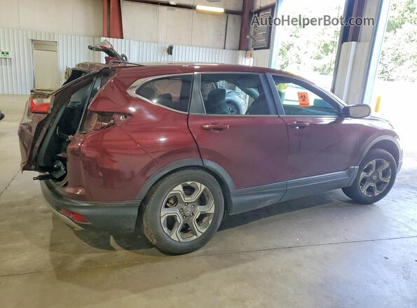 7FARW1H57HE032893 2017 HONDA CR-V Бордовый Задняя правая четверть