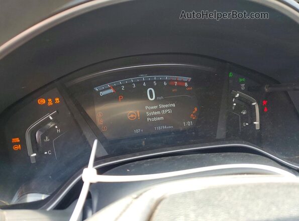 7FARW1H57HE032893 2017 HONDA CR-V Бордовый Вид щитка приборов