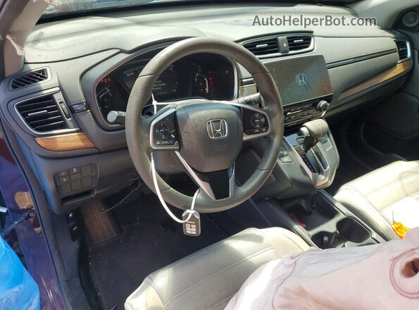7FARW1H57HE032893 2017 HONDA CR-V Бордовый Вид панели приборов