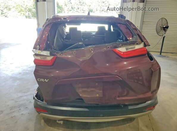 7FARW1H57HE032893 2017 HONDA CR-V Бордовый Вид сзади