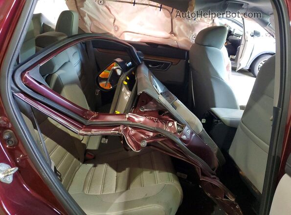 7FARW1H57HE032893 2017 HONDA CR-V Бордовый Вид задних сидений