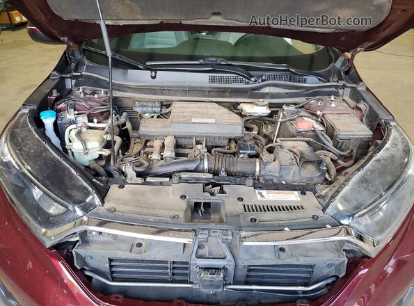 7FARW1H57HE032893 2017 HONDA CR-V Бордовый Вид задней части салона
