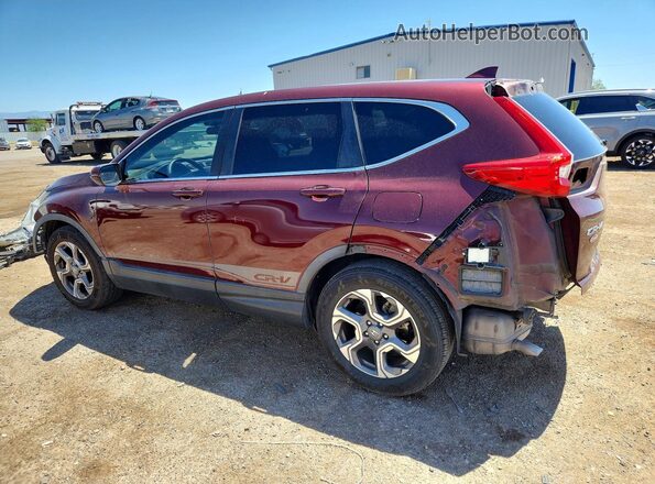 7FARW1H57KE011310 2019 HONDA CR-V Purple Trasero izquierdo