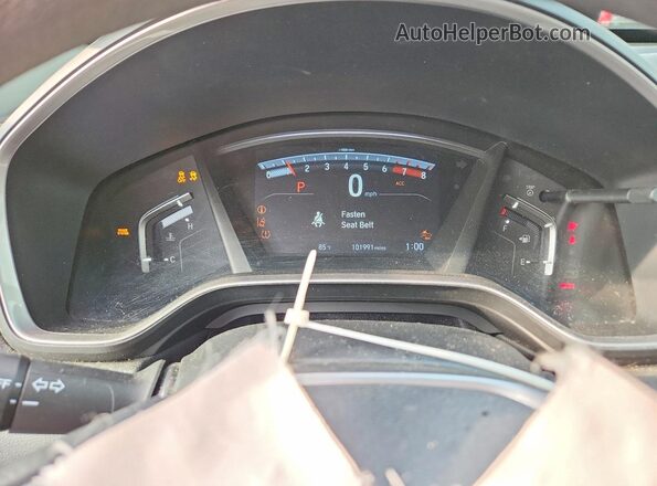 7FARW1H57LE020512 2020 HONDA CR-V Silver Вид щитка приладів