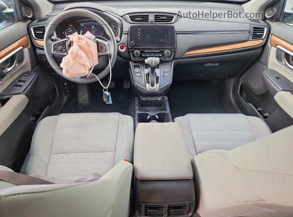 7FARW1H57LE020512 2020 HONDA CR-V Silver Вид панелі приладів