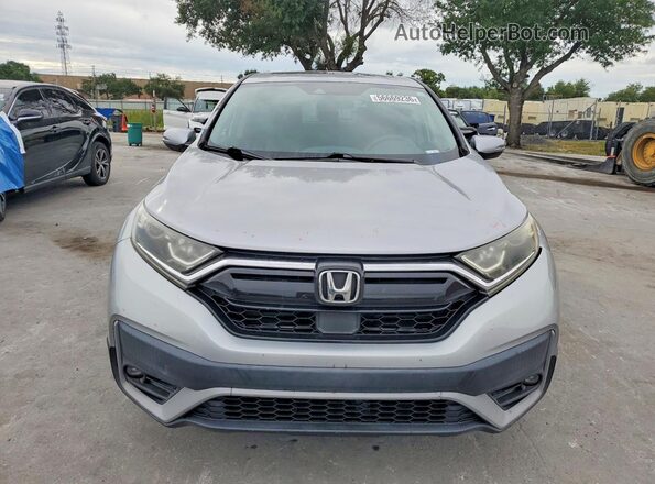 7FARW1H57LE029372 2020 HONDA CR-V Silver Front view