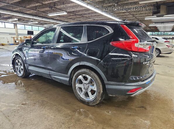 7FARW1H58HE002334 2017 HONDA CR-V Black Rear left