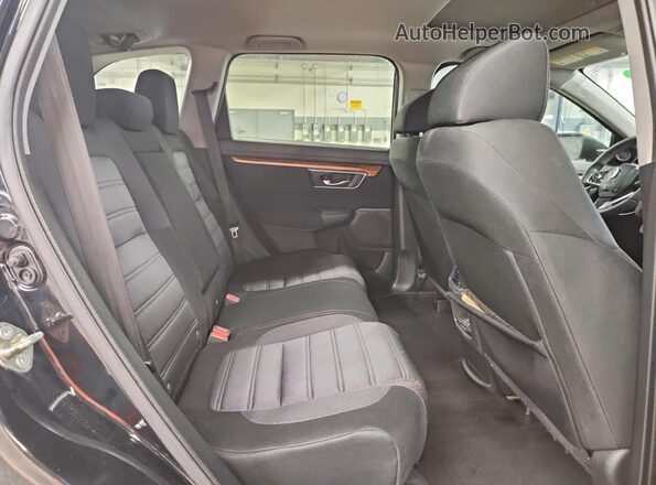 7FARW1H58HE002334 2017 HONDA CR-V Black Rear interior view