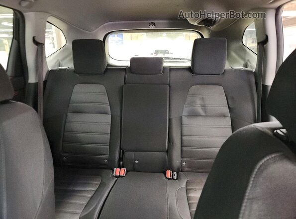 7FARW1H58HE002334 2017 HONDA CR-V Black Rear seats view