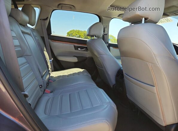 7FARW1H58HE045782 2017 HONDA CR-V Charcoal Вид задньої частини салону