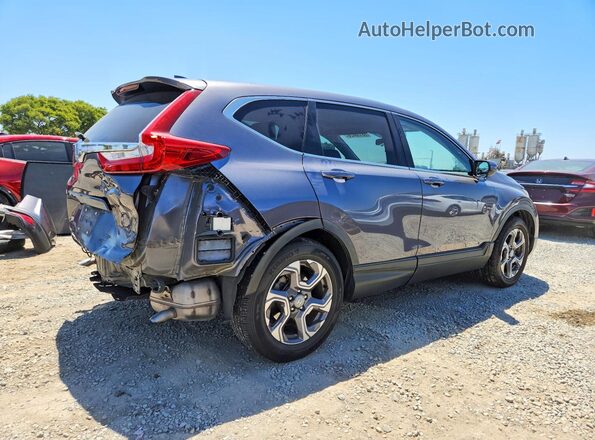 7FARW1H58HE045782 2017 HONDA CR-V Charcoal Задня права чверть