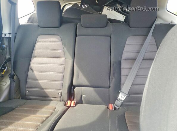 7FARW1H58JE017275 2018 HONDA CR-V Black Հետևի նստատեղերի տեսք