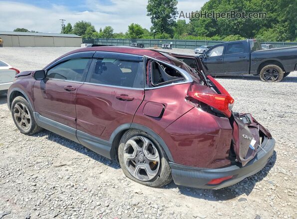 7FARW1H59JE028656 2018 HONDA CR-V Maroon Հետևի ձախ
