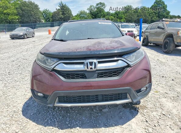 7FARW1H59JE028656 2018 HONDA CR-V Maroon Դիմացի տեսք