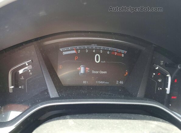 7FARW1H59JE028656 2018 HONDA CR-V Maroon Սարքավորումների վահանակի տեսք