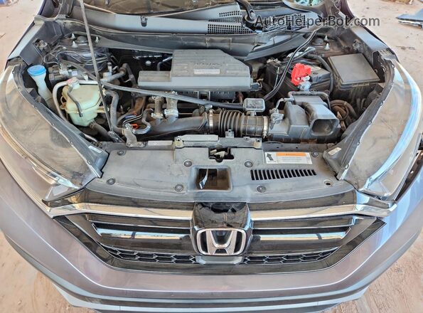7FARW1H59LE021810 2020 HONDA CR-V Gray ძრავის განყოფილების ხედი