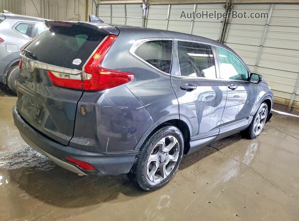 7FARW1H5XJE009694 2018 HONDA CR-V Charcoal Trasero derecho