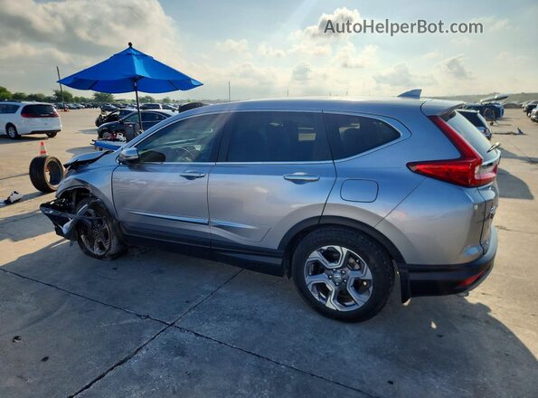 7FARW1H5XKE027016 2019 HONDA CR-V Silver Հետևի ձախ