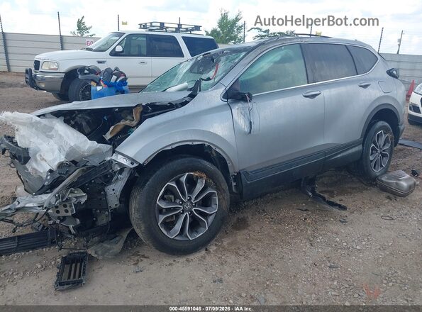 7FARW1H5XLE025526 2020 HONDA CR-V Silver Vista tres cuartos delantera izquierda