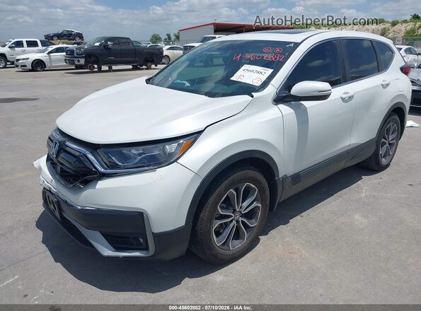 7FARW1H5XME021381 2021 HONDA CR-V White Передня ліва чверть