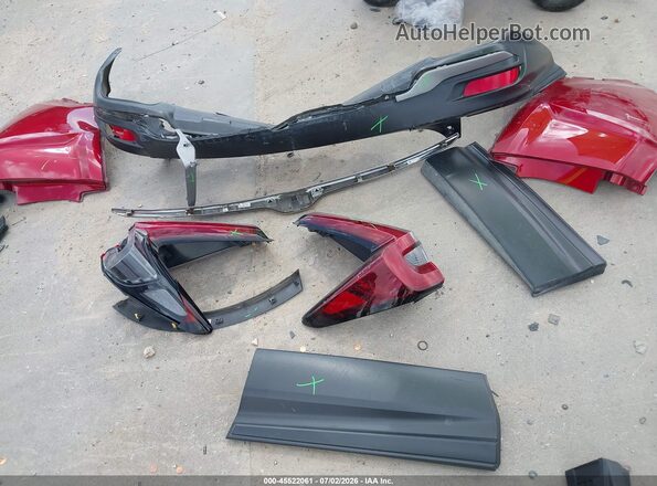 7FARW1H70ME023609 2021 HONDA CR-V Red Instrument cluster view