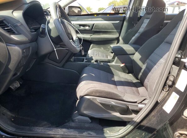 7FARW1H74NE011660 2022 HONDA CR-V Black Widok wnętrza z przodu