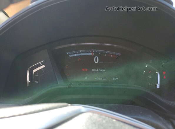 7FARW1H74NE011660 2022 HONDA CR-V Black Widok zestawu wskaźników