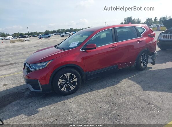 7FARW1H77ME017998 2021 HONDA CR-V Red Vista tres cuartos delantera izquierda