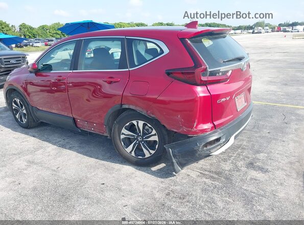 7FARW1H77ME017998 2021 HONDA CR-V Red 