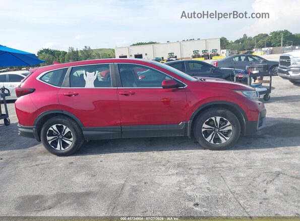 7FARW1H77ME017998 2021 HONDA CR-V Red Vista interior trasera