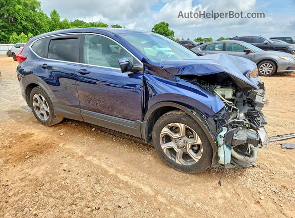 7FARW1H80JE015515 2018 HONDA CR-V Blue წინა მარჯვენა