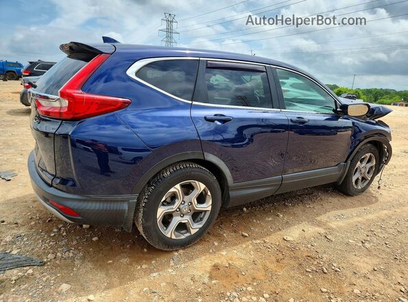 7FARW1H80JE015515 2018 HONDA CR-V Blue უკანა მარჯვენა