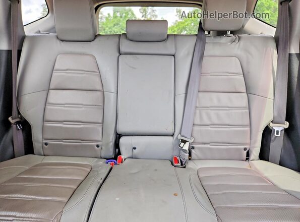 7FARW1H80JE015515 2018 HONDA CR-V Blue უკანა სავარძლების ხედი