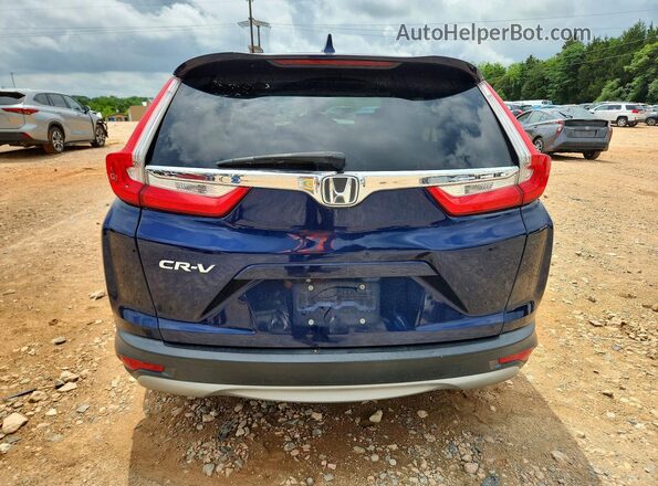 7FARW1H80JE015515 2018 HONDA CR-V Blue უკანა ხედი