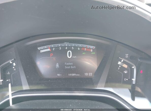 7FARW1H80JE022075 2018 HONDA CR-V Blue Вид задніх сидінь