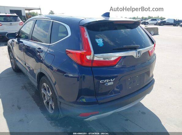 7FARW1H80JE022075 2018 HONDA CR-V Blue Задня ліва чверть