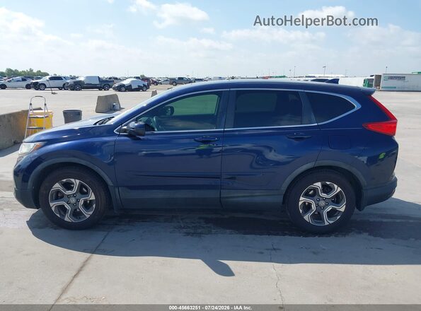 7FARW1H80JE022075 2018 HONDA CR-V Blue Панорамний вид салону 360°