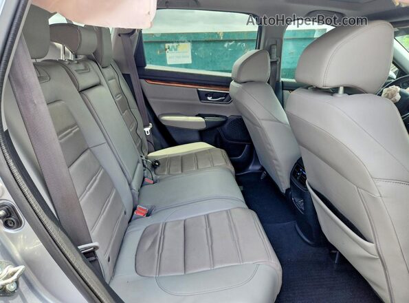 7FARW1H80JE030354 2018 HONDA CR-V White უკანა სალონის ხედი