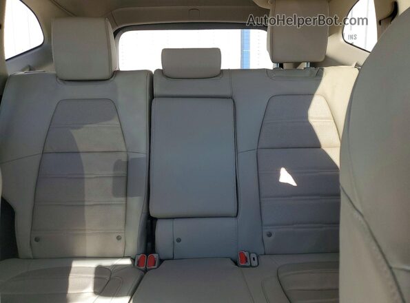 7FARW1H80KE017783 2019 HONDA CR-V White Widok tylnych siedzeń