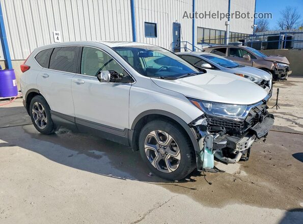 7FARW1H80KE017783 2019 HONDA CR-V White Przód prawy