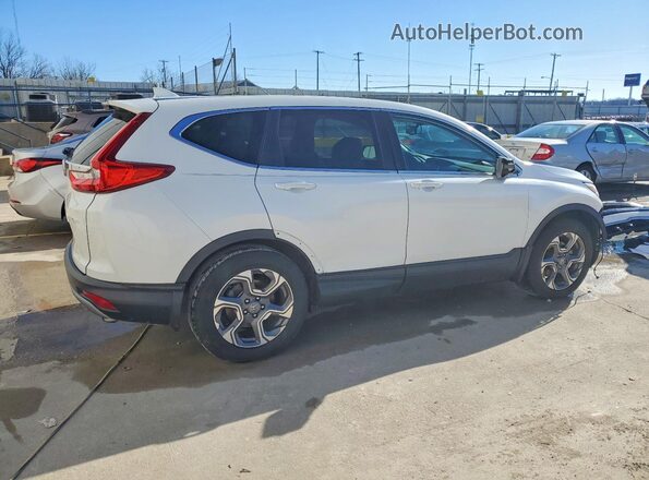 7FARW1H80KE017783 2019 HONDA CR-V White Tył prawy