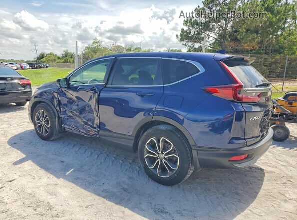 7FARW1H80LE012892 2020 HONDA CR-V Blue Հետևի ձախ