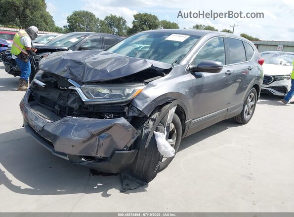 7FARW1H81HE005604 2017 HONDA CR-V Gray Przód lewy