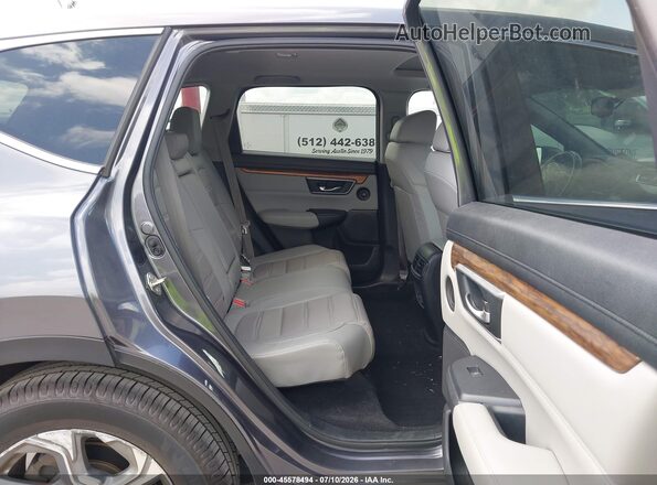 7FARW1H81HE005604 2017 HONDA CR-V Gray Widok naklejki z numerem VIN