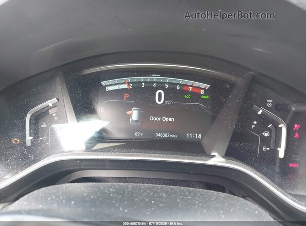 7FARW1H81HE005604 2017 HONDA CR-V Gray Widok tylnych siedzeń