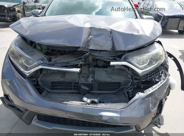 7FARW1H81HE005604 2017 HONDA CR-V Gray Widok z przodu