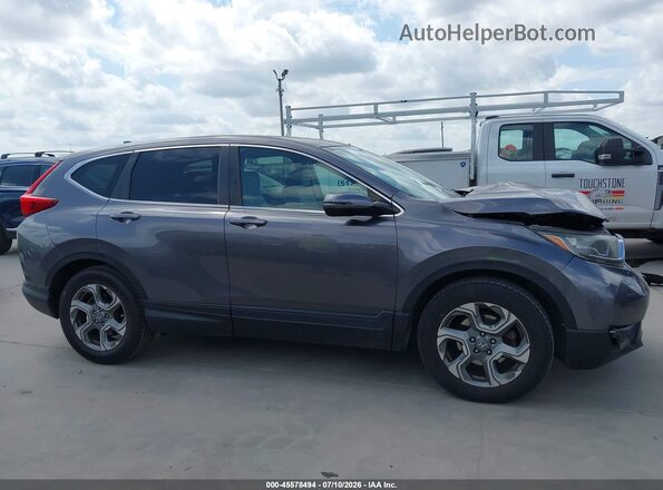 7FARW1H81HE005604 2017 HONDA CR-V Gray Widok wnętrza 360 stopni