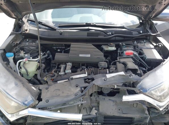 7FARW1H81HE005604 2017 HONDA CR-V Gray Widok z tyłu